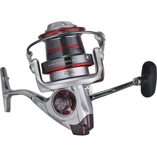 9000s 10000s 12000s 14 1 BB Spool Rock Fishing Reel 4.0:1 Spinning Fishing Reel Peche De Pesca Carp Fishing Wheel Raft Vessel