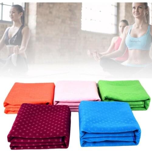 Yoga Mat Cover Cloth Star Pattern Non-Slip soft fabric Yoga Pilates Fitness Blanket Exercise Mat Cover Cloth Yoga Equipment