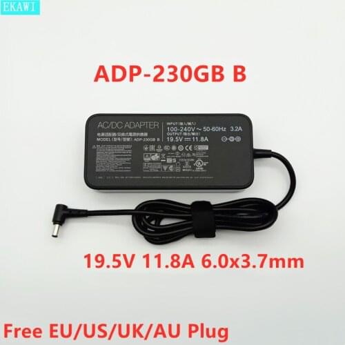 Genuine 230W 19.5V 11.8A ADP-230GB B AC Power Adapter For ASUS G731 GL702 GL503 GL504 GX501V GX701GW GL703GS Laptop Power Supply