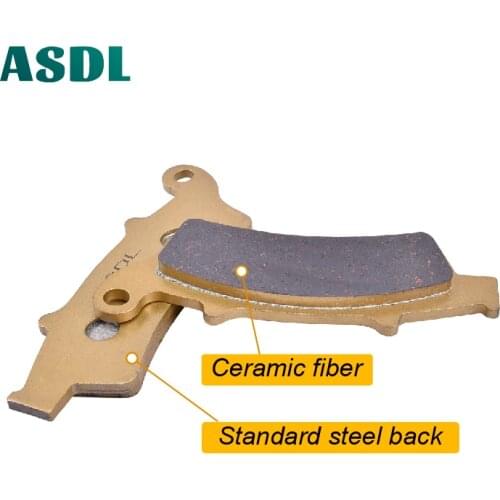 Motorcycle Front Brake Pads For APRILIA Scarabeo125/200 250 ie Atlantic 200 250 2003-2005F Atlantic Sprint 400 500 2005-2008F #5