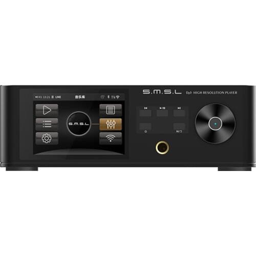 SMSL DP5 High Fidelity Network Music Player ES9038PRO MQA 32 bit/ 384 kHz DSD256 Bluetooth 4.0 Support Windows