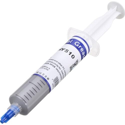 30g Grams Syringe Packaging Gray Thermal Conductive Grease Paste Plaster For CPU Heat Sink Electronic Components
