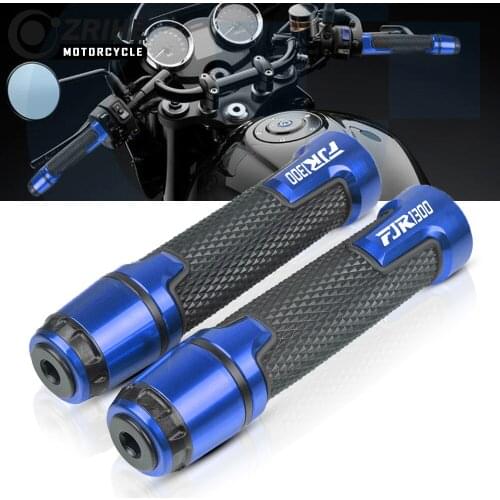 Universal CNC Aluminum Moto Handle Bar Grips Motorbike Street & Racing Motorcycle Accessories For Yamaha FJR1300 FJR 1300 2003