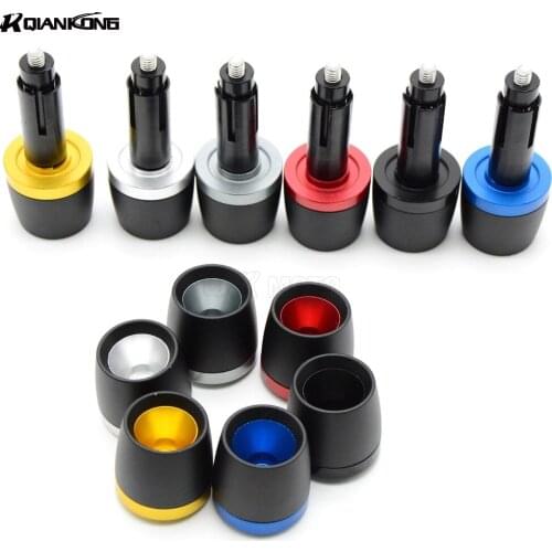 Universal Motorcycle Handle bar Grips Ends 7/8" 34mm Hand Bar Ends For Kawasaki z1000 z1000sx 2010-2016 2011 2012 2013 2014 2015