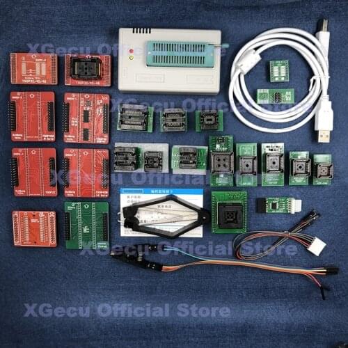 V10.27 XGecu TL866II Plus USB Universal Programmer support 15000+IC SPI Flash NAND EEPROM MCU replace TL866A TL866CS+24 parts