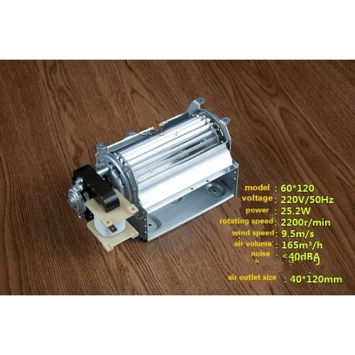 AC220V cooling cross flow fan High Airflow Crossflow Ventilation Cross flow blower Cross flow impeller fan Fan accessories