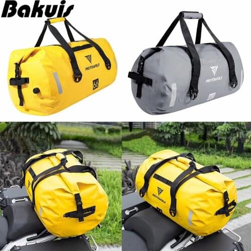 Waterproof Large Capacity Storage Bag Motorcycle Cycling Hiking Bag for Rafting Canoe Boating Trekking Swimming Travel Bag