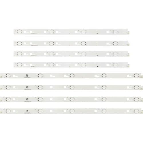 1set=8pcs led backlight strip for SONY 49inch KD-49X8000C led strip SVY490A23_Rev00_5LED-L_150223 SVY490A23_Rev00_5LED-R_150223