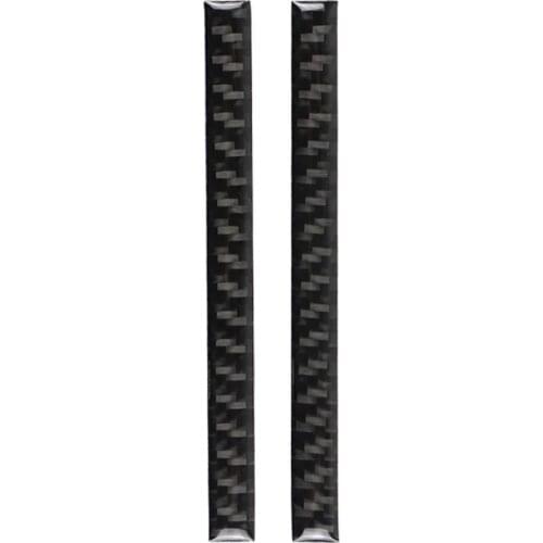 1 Pair Carbon fiber Navigation Decorative Strip Stickers for Lexus IS250 Детали интерьера автомобильные товары Car Accessories