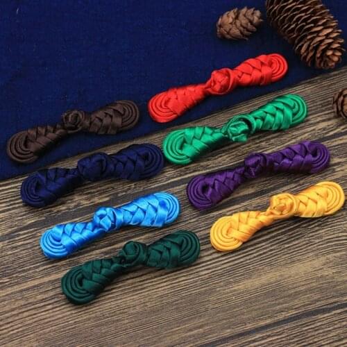 10Pairs Chinese Handmade Cheongsam Buttons Knot Fastener DIY Clothing Accessory for Tang Suit Traditional Handcraft Decor