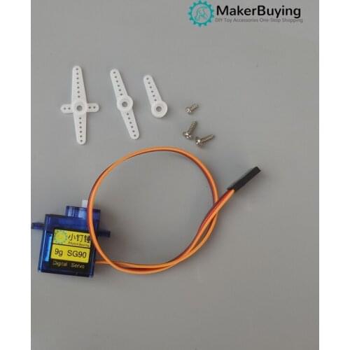 10pcs SG90 9g Mini Micro Servo for RC 250 450 Helicopter Airplane Car robot