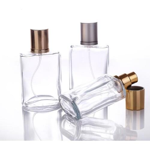 100pcs 30ml 2 color transparent perfume glass spray empty bottle clear display bottles SN496