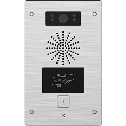 2 SIP Lines HD Video ,HD Audio Dual Video Streams PoE Enable Support ONVIF, i32V SIP Video Door Phone