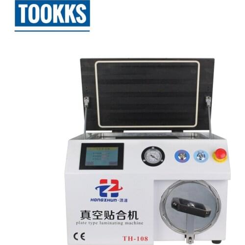 12 inch 2 in 1 Automatic OCA Vacuum Laminating Machine Air Bubble Remover Equipment Built-in Pump and Air Compressor