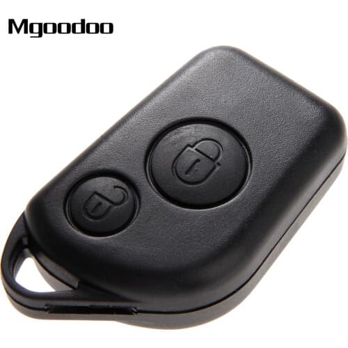 Mgoodoo 2 Buttons Car Remote Key Fob Case Shell For Citroen Saxo Berlingo Picasso Xsara Peugeot 306 307 406 Replace Car Covers