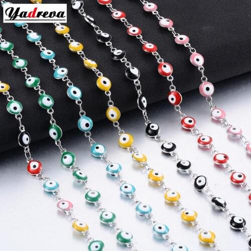 New Stainless Steel Ladies Chain Glasses Chain Type Multiple Colors Can Be Customized