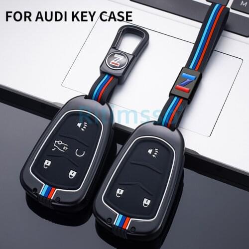 Zinc Alloy Car Key Case Holder Shell For Cadillac ESV Escalade CTS XTS SRX ATS 2015 2016 2017 2018 CT5 XT5 XT6 Accessories