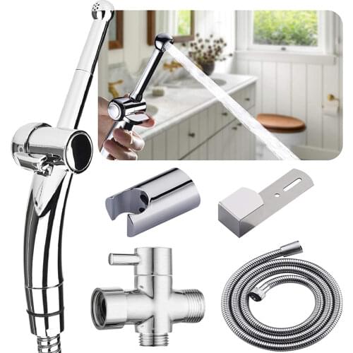 Shower Clean Body Woman Washer Spray Gun Head Vagina Flushing Toilet Bottom Vaginal Anal Implement Shower Head Bidet Set