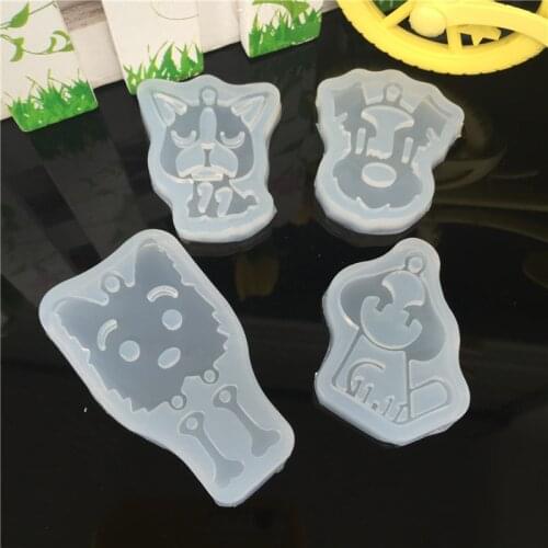 DIY Puppy Dog Musical Note Cake Molds for Fondant Jello Jelly Sugar Ice Soap Moulds Cake Decorating Tools Kitchen