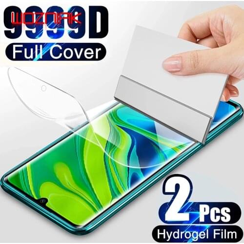 2PCS Full Cover Hydrogel Film On the Screen Protector For iPhone 7 8 6 6s Plus Screen Protector On iPhone X XR XS MAX 11 12 Pro