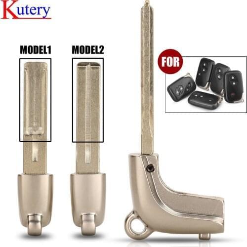 Kutery 10PCS For Lexus IS250 IS350 ES350 LX570 GS460 CT200h GX460 Smart Remote Car Key Uncut Insert Emergency Blank Blade FOB