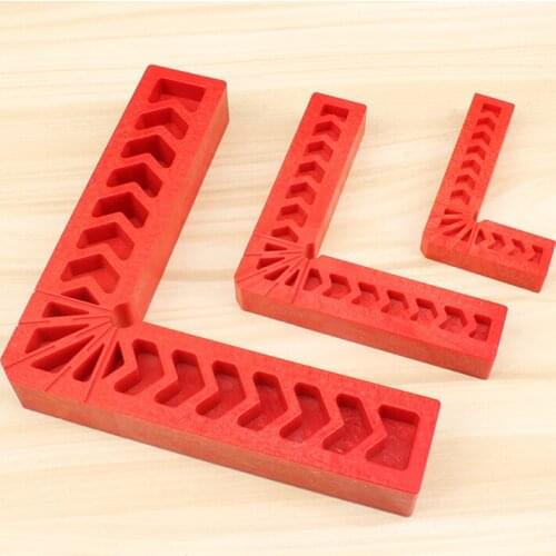 3"/4"/6" L-Shaped Carpentry Right Angle Ruler Square Ruler Angle Measuring Tool Right Angle Locator Assist Positioning Tool