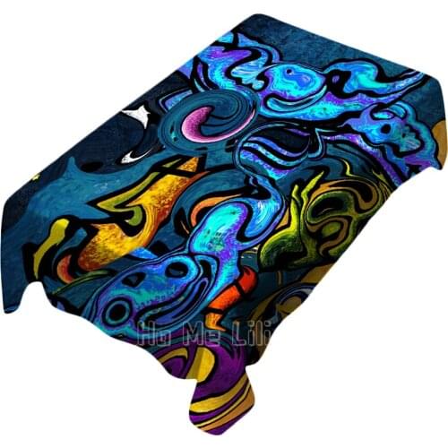 Best Background For Arts Abstract Tablecloth Indoor And Outdoor Unique Decoration