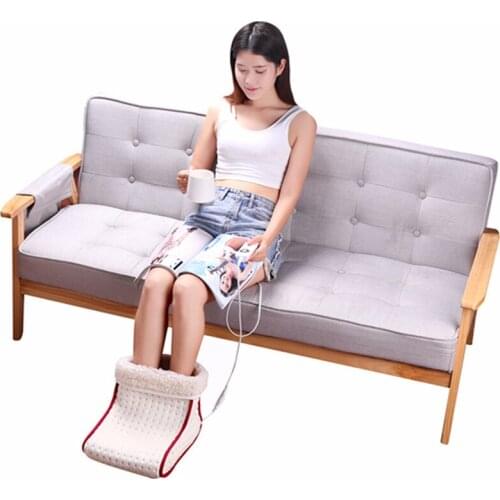 Cosy Heated Electric Warm Foot Warmer Massager Washable Heat 5 Modes Heat Settings Warmer Cushion Thermal Foot Warmer Massage