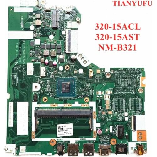 For Lenovo 320-15ACL 320-15AST motherboard DG425 DG525 DG725 DDR4 NM-B321 With AMD CPU motherboard 100% fully tested