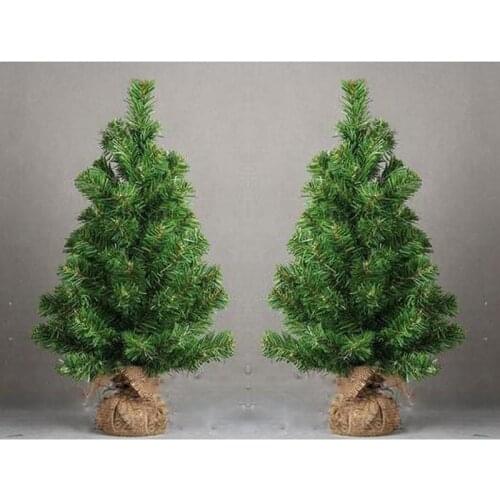 Mini Christmas Tree Holiday Party Birthday Table Desk Artificial Decor 30cm High Pine Tree Xmas Ornaments Kids Festival Gift