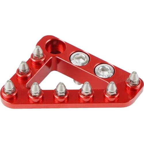 Motorcycle Rear Foot Brake Pedal Lever Step Tip Plate For Beta RR125 18-21 RR200 19-21 RR250 RR300 13-21 RR350 11-21 RR390 15-21