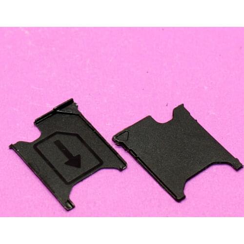 YuXi For Sony Xperia Z1 L39h L39 C6902 C6903 C6906 Black Color Sim card holder memory card tray slot socket connector
