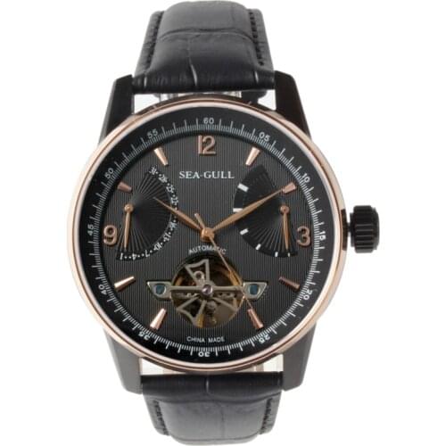 Sea-Gull Mens Stainless Steel Watch