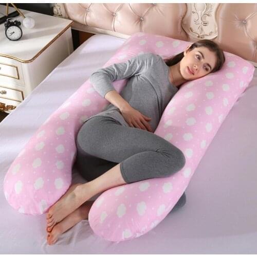 Sleeping Support Pillow Pregnant Women Body Pregnancy Pillow Star Printed straight U shape maternity pillows pregnancy side sleepers