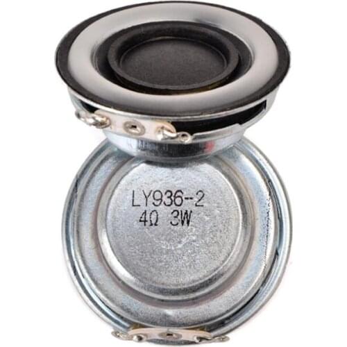 2pcs 40MM 4Ohm 3W full range speaker Loudspeaker Ultra-thin HiFi Audio Parts