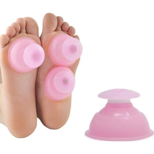 2020 Silicone Vacuum Cupping Body Cups Massage Set Anti Cellulite Cupping Family Full Body Massage Massgaer Helper 1pc