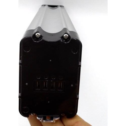 48V 15Ah 500W 750W 1000W Bottom Discharge silver fish e bike battery e city bike battery with 15A 20A 30A BMS
