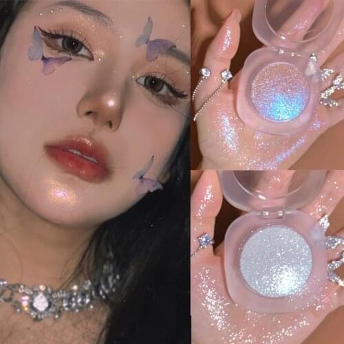 Diamond Glitter High Light Powder Palette Mashed Potatoes Gold Highlighter Body Face Contour Glitter Brighten Cosmetics Makeup