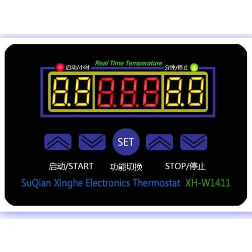 Digital thermostat -55~120 12V 10A LED Multifunction digital Temperature Controller