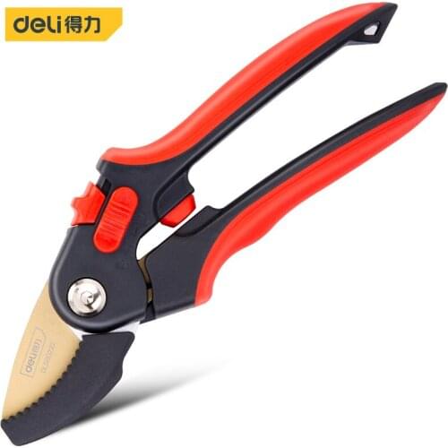 Deli Gardening Pruning Shears Which Can Cut Branches 20mm Diameter Fruit Trees Flowers Branches Scissors Plastic Tube Scissors