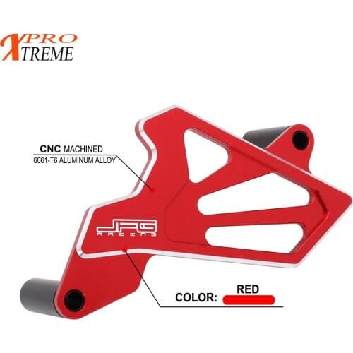 Red Billet Front Sprocket Guide Guard Cover For Honda CRF250L CRF250M 2012-2019 Motorcycle Dirt Bike Off Road
