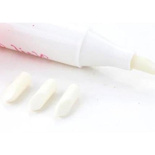 Nail Art Polish Corrector Removal Remover Pen + Replacement Tips Changeable Clean Mistakes Refillable Tools