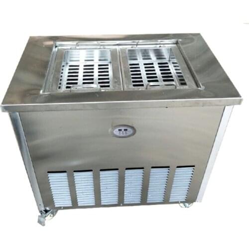 Ice Popsicle machine 2 molds R404 Refrigerant ice popsicle making machine