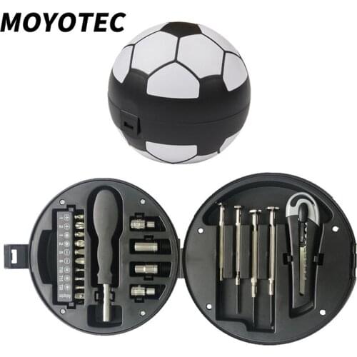 MOYOTEC Multi-functional Screwdriver Set Football Shape Hand Tools Set Creative Gift Hardware Tools Set Household Tools Set