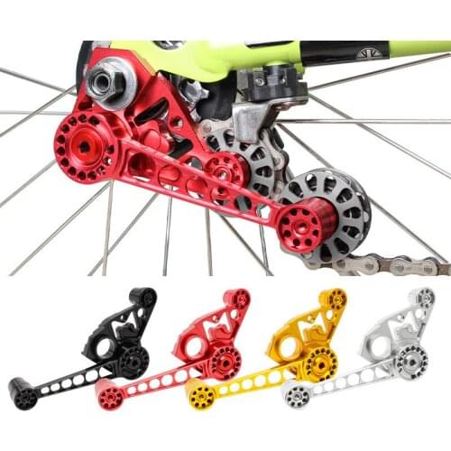 Suitable for Folding Bicycle 2/6 Speed Chain Guide Chain Regulator CNC Aluminum Alloy Bracket Folding Bicycle Accessories