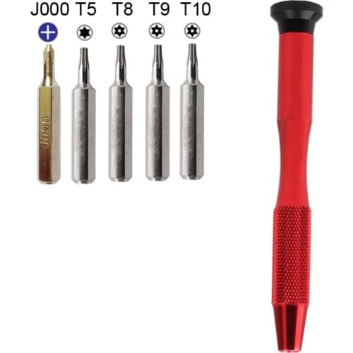 5 in 1 Torx Screwdriver T5 T9 TR8 TR10 Phillips J000 driver tool teardown for MacPro6 Mac Pro A1481- Late 2013