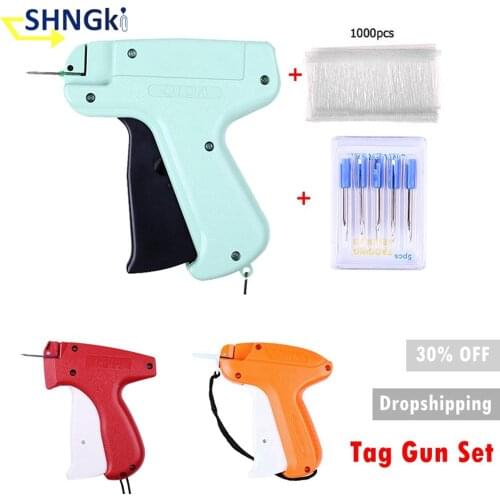New Clothes Garment Price Label Tagging Tag Gun 1000 X 3" Barbs + 5 Needles Set Machine