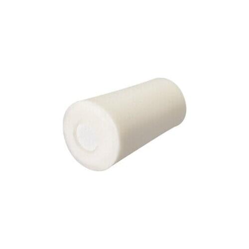 19-27mm Beige Drilled Silicone Stopper Plugs for Flask Test Tube Stopper