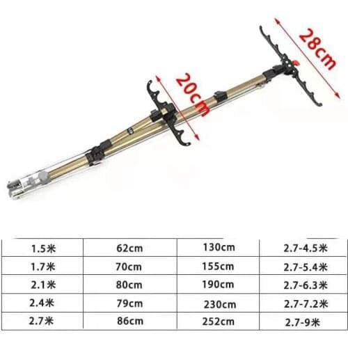 Spinning Fishing Rod Telescopic Rock Fishing Rod Carp Feeder Rod Folding Aluminum Alloy Hand Carp Fishing Rod