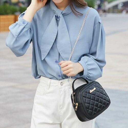 Woman Shoulder Girl Messenger Bag 2021 Autumn Winter Female Luxury PU Leature Handbags Shell-shaped Crossbody Bags For Women